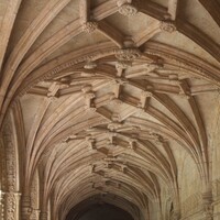 Ceiling over passageway